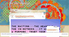 Desktop Screenshot of bethe-change.com